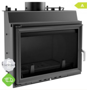 Termosemineu pe lemn cu usa mare W120