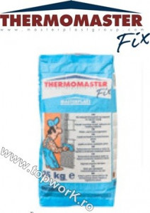Adeziv pentru lipire polistiren şi masă de şpaclu THERMOMASTER FIX 25 kg