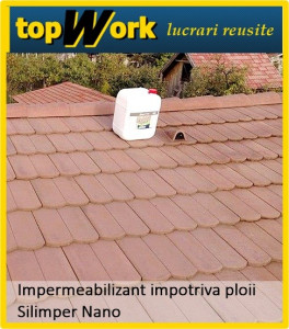 Impermeabilizant tigla piatra beton Silimper Nano 20 litri ambalaj econmic