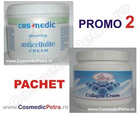 PROMO2 - Crema ANTICELULITICA Cosmedic si Crema COLAGEN (Pachet)