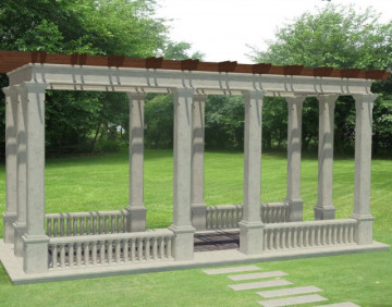 PAVILION DE GRADINA Seria OXFORD - MODULO 3
