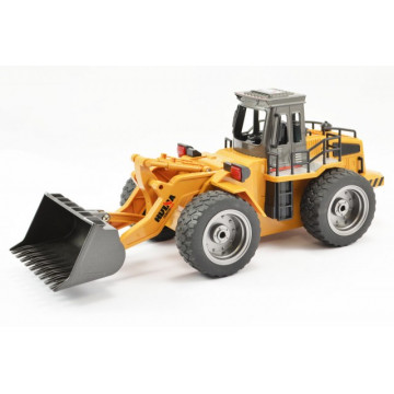 Buldoexcavator cu telecomanda, scara 1/14 2.4Ghz -6 Functii