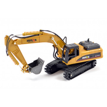 Macheta Excavator diecast Huina scara 1/50