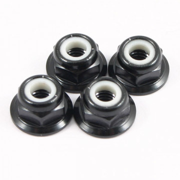 Set piulite roti tip M4 Fastrax din aluminiu pentru automodele rc