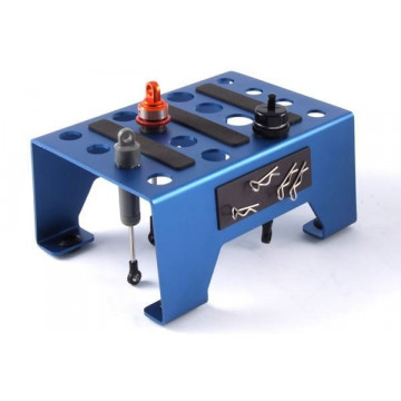 Stand intretinere si reparatii automodele din aluminiu cu benzi magnetice