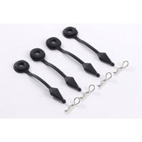 Body Pin (Agrafe) caroserie cu sustinere din cauciuc 1/8