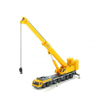 Macheta Camion Macara Liebherr cu brat telescopic, SIKU, scara 1/87