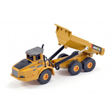 Macheta Camion basculanta cariera Huina, scara 1/50