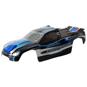 Caroserie pentru Automodel Stadium/Monster Truck 1/10 Negru cu Albastru
