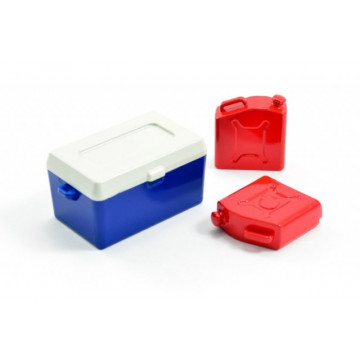 Lada frigorifica si canistre pentru automodele RC scale, scara 1/10