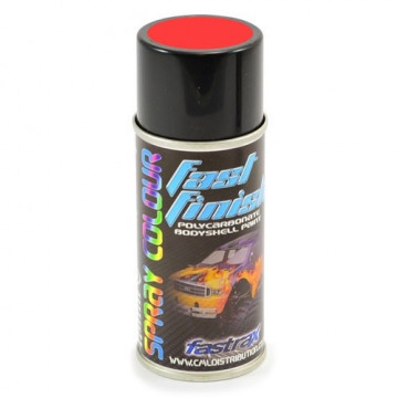 Vopsea Spray pentru Lexan - Rosu fosforescent 150ml