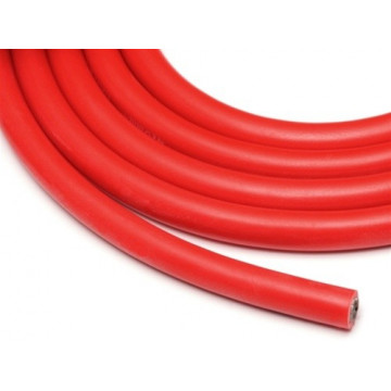 Cablu electric cu invelis siliconic pur, Rosu - 12 AWG, 1m lungime