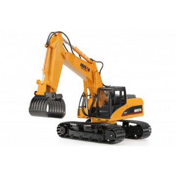 Excavator Graifer cu telecomanda HUINA , scara 1/14 2.4Ghz -16 Functii