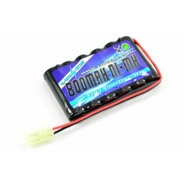 Acumulator NiMh 800 mAh 7.2V, cu conector minia Tamiya