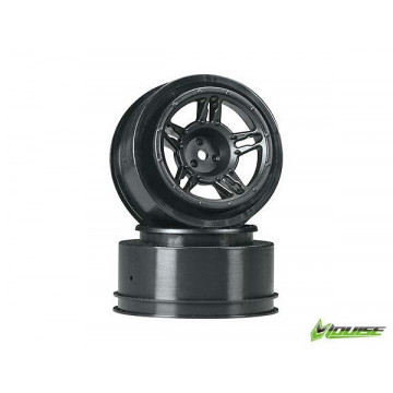 Set Jante Louise RC Short Course 1/10 4WD Negru (Kyosho/Team C/HPI)