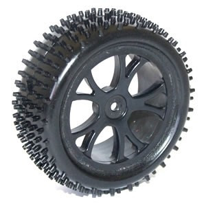 Roti buggy 4wd fata pentru VRX Spirit, cu jante negre