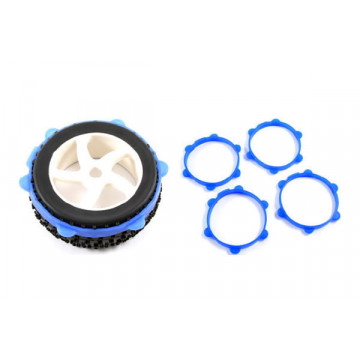 Set inele elastice din cauciuc pentru lipirea rotilor la automodele 1/10