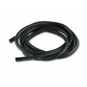 Cablu electric cu invelis siliconic 14 AWG, 1m , Negru