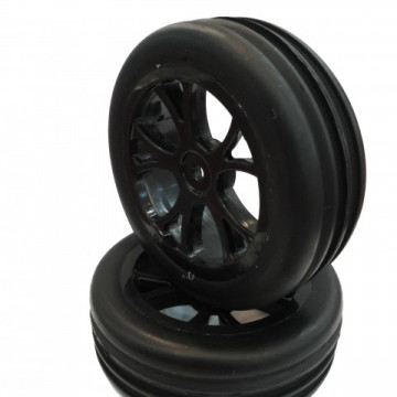 Roti fata VRX  pentru automodele Buggy 2WD 1/10, montate