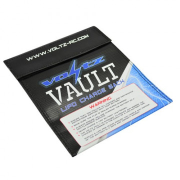Sac protectie ignifug pentru incarcare acumulatori LiPo, 22x18cm (mediu)