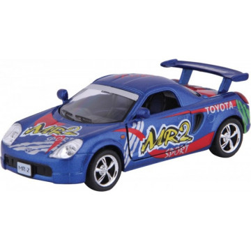 Macheta diecast Toyota MR2 seria Street Racers, scara 1:37 Kinsmart