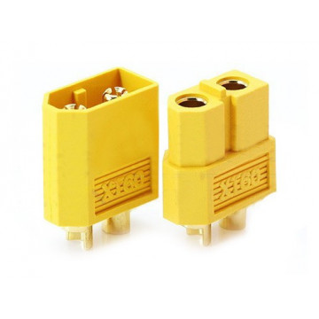 Conectori XT-60 auriti , set mama+tata