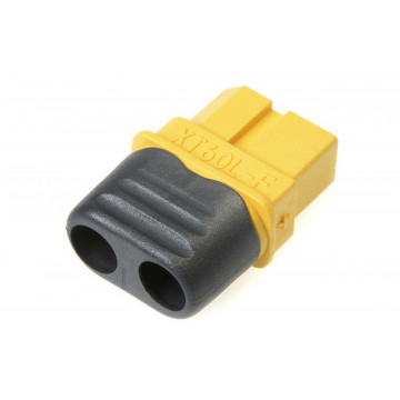 Conectori XT60L auriti cu capac protectie , mama