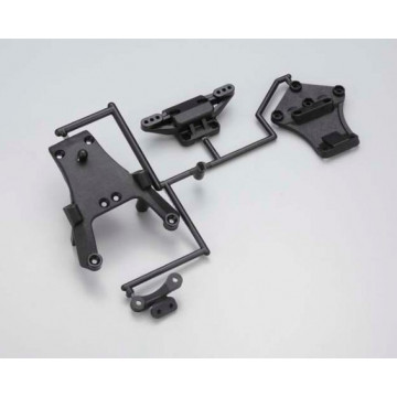 Set bulkhead fata pentru Kyosho RB5/RT5