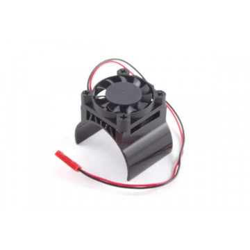 Radiator aluminiu cu ventilator pentru motoare electrice (ventilatorul deasupra)