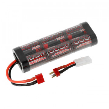 Acumulator Nimh - Pack de 7.2 V4000 mah cu adaptare Tamiya-Deans