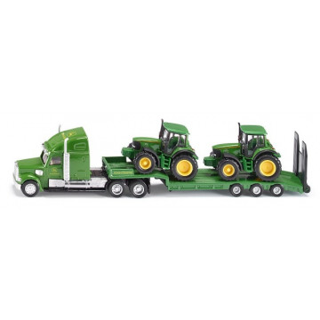 Macheta Camion cu tractoare, SIKU, scara 1:87