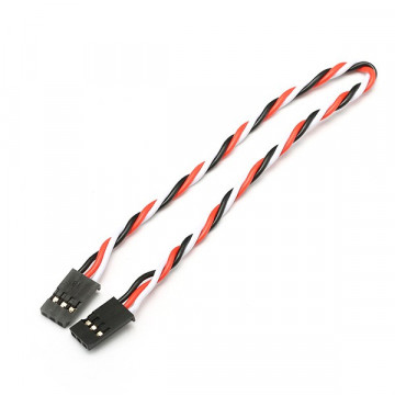 Prelungitor cablu servo cu mufa tip Futaba 22 AWG 15cm