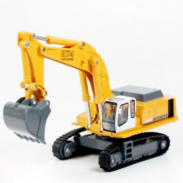 Macheta excavator hidraulic Liebherr 974 diecast, SIKU, scara 1/87