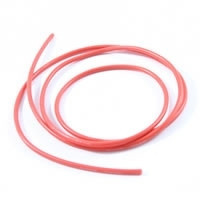 Cablu electric cu invelis siliconic pur, 16 AWG, 1m , Rosu