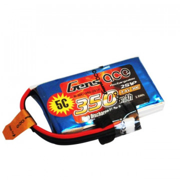 Acumulator Gens Ace 350mAh 7.4V 30C 2S1P Lipo