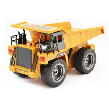 Camion basculanta cu telecomanda HUINA, scara 1/12, 2.4Ghz -6 Functii