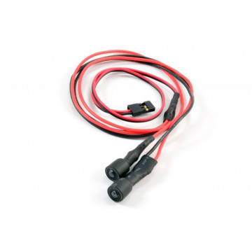 Kit 2 Led-uri  Angel Eyes Albastre cu flash-uri , pentru automodele
