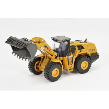 Macheta Tractor incarcator frontal diecast Huina, scara 1/50