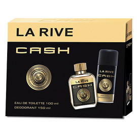 La Rive Cash for men Set cadou (edt 100 ml si deodorant 150 ml)