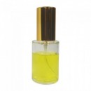 Sticluta cu pulverizator si capac Gold metal - Elsa 35 ml
