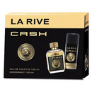 La Rive Cash for men Set cadou (edt 100 ml si deodorant 150 ml)