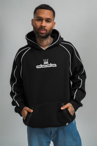 Dada Supreme Classic Heavy Hoodie Black