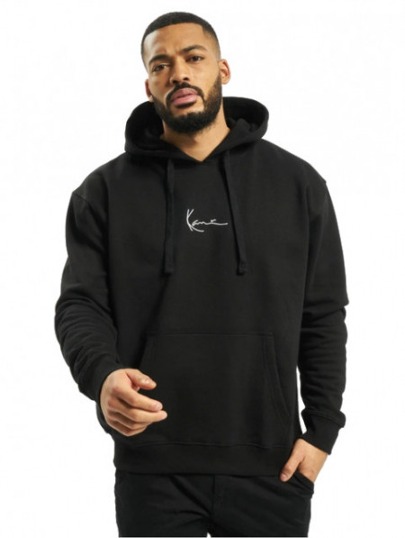 KARL KANI SMALL SIGNATURE HOODIE BLACK