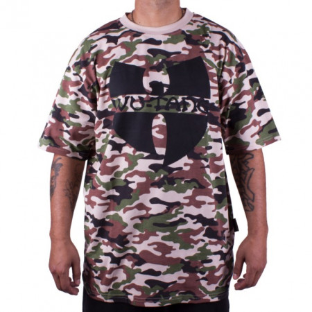 Wu Wear - Wu Tang Clan - Wu-Tang Clan Logo T-Shirt - Camouflage - Wu-Tang Clan