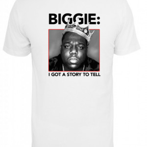 Biggie Crown Tee white 2XL