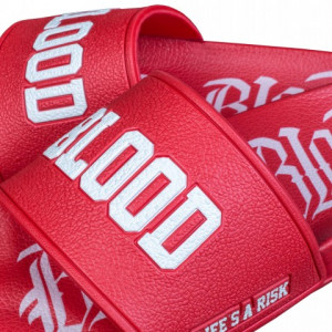 Blood In Blood Out Logo Sandalen