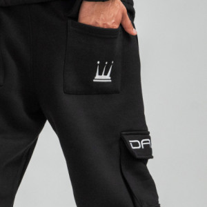 Dada Supreme Basic Cargo Jogger Black
