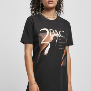 Ladies Tupac Me Against The World Cover Tee