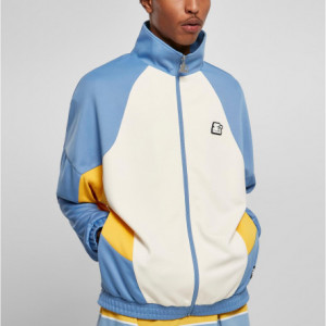 Starter Laser Track Jacket plwht/hrznblu/clfrnyllw L