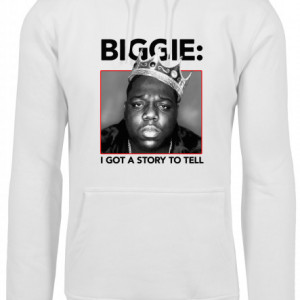 Biggie Crown Hoody white 2XL